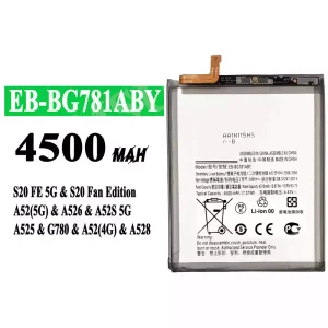 Originele accu EB-BG781ABY voor Samsung S20 FE 5G/S20 Fan Edition