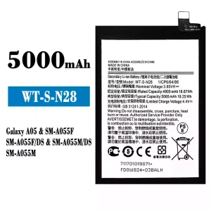 Originele accu WT-S-N28 voor Samsung Galaxy A05