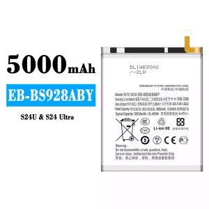 Originele accu EB-BS928ABY voor Samsung S24U/S24 Ultra