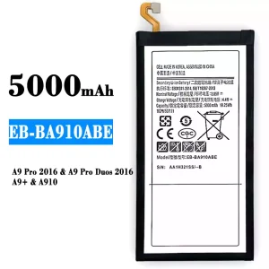 Originele accu EB-BA910ABE voor Samsung A9 Pro 2016/A9 Pro Duos 2016/A9+