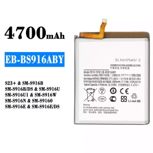 Originele accu EB-BS916ABY voor Samsung S23+