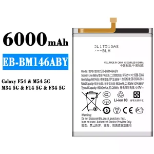 Originele accu EB-BM146ABY voor Samsung Galaxy F54/M54 5G/M34 5G/F14 5G/F34 5G