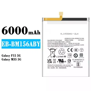 Originele accu EB-BM156ABY voor Samsung Galaxy F15 5G/Galaxy M35 5G