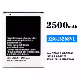 Originele accu EB615268VU voor Samsung Note N7000