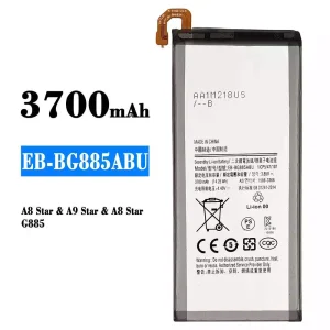 Originele accu EB-BG885ABU voor Samsung A8 Star,A9 Star