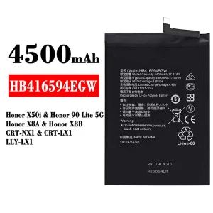 Originele accu HB416594EGW voor HUAWEI Honor X50i / Honor 90 Lite 5G /Honor X8A / Honor X8B