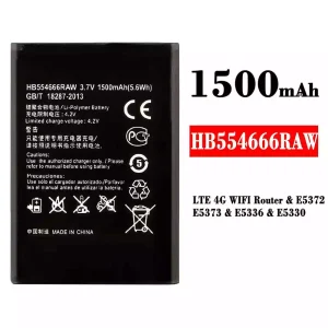 Originele accu HB554666RAW voor HUAWEI LTE 4G WIFI Router / E5372 / E5373 / E5336 / E5330