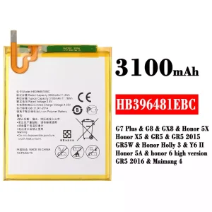 Originele accu HB396481EBC voor HUAWEI G7 Plus / G8 / GX8 / Honor 5X / Honor X5 / Honor 5A