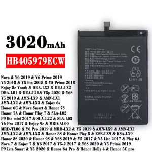 Originele accu HB405979ECW voor HUAWEI Y6 2019 / Y5 2018
