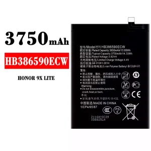Originele accu HB386590ECW voor HUAWEI HONOR 9X LITE