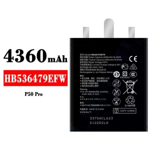Originele accu HB536479EFW voor HUAWEI P50 Pro