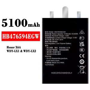 Originele accu HB476594EGW voor HUAWEI Honor X6A