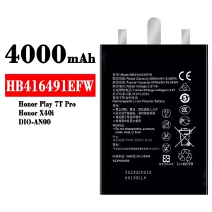 Originele accu HB416491EFW voor HUAWEI Honor Play 7T Pro / Honor X40i