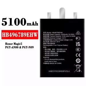 Originele accu HB496789EHW voor HUAWEI Honor Magic 5