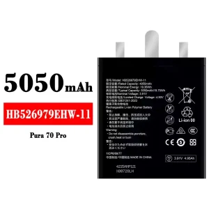 Originele accu HB526979EHW-11 voor HUAWEI Pura 70 Pro