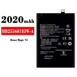 Originele accu HB255681EIW-A voor HUAWEI Honor Magie V3