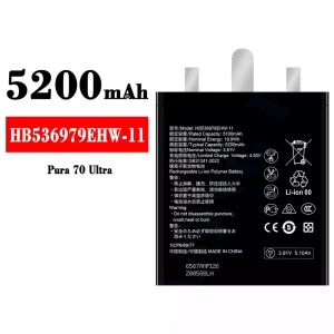 Originele accu HB536979EHW-11 voor HUAWEI Pura 70 Ultra