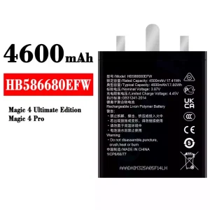 Originele accu HB586680EFW voor HUAWEI Magic 4 Ultimate Edition / Magic 4 Pro