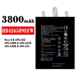 Originele accu HB426589EEW voor HUAWEI Nova 8