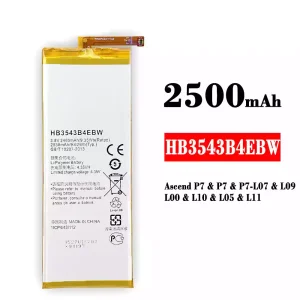 Originele accu HB3543B4EBW voor HUAWEI P7