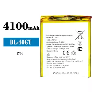 Originele accu BL-40GT voor Tecno 1704