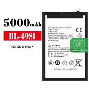 Originele accu BL-49SI voor ITEL P55 5G