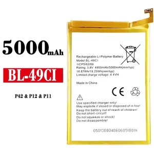 Originele accu BL-49CI voor ITEL P42 / P12 / P11