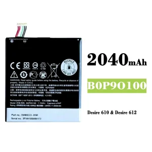 Originele accu B0P9O100 voor HTC Desire 610 / Desire 612