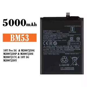 Originele accu BM53 voor Xiaomi 10T,10T Pro