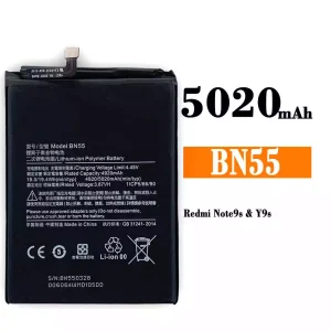 Originele accu BN55 voor Xiaomi Redmi Note 9s