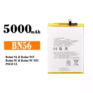 Originele accu BN56 voor Xiaomi Redmi 9A / Redmi 9AT / Redmi 9C / POCO C3
