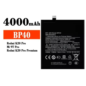 Originele accu BP40 voor Xiaomi Redmi K20 Pro / Mi 9T Pro