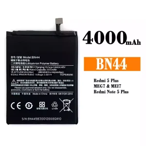Originele accu BN44 voor Xiaomi Redmi 5 Plus / Redmi Note 5 Plus