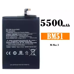 Originele accu BM51 voor Xiaomi Mi Max 3