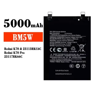 Originele accu BM5W voor Xiaomi Redmi K70 / Redmi K70 Pro