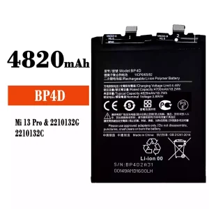 Originele accu BP4D voor Xiaomi Mi 13 Pro