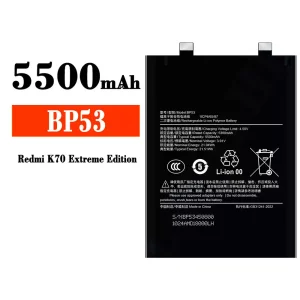 Originele accu BP53 voor Xiaomi Redmi K70 Extreme Edition