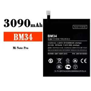 Originele accu BM34 voor Xiaomi MI NOTE PRO