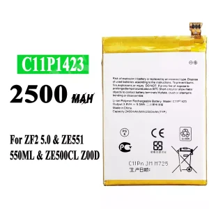 Originele accu C11P1423 voor Asus Zenfone 2 5.0 / ZE551 / 550ML / ZE500CL / Z00D