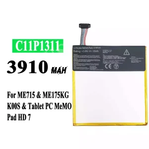 Originele accu C11P1311 voor Asus Tablet PC MeMO / Pad HD7