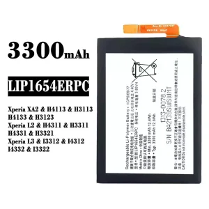 Originele accu LIP1654ERPC voor Sony Xperia XA2 / Xperia L2 / Xperia L3