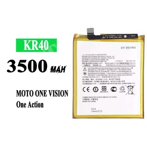 Originele accu KR40 voor Motorola One Vision / P50 / One Action