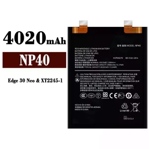 Originele accu NP40 voor Motorola Edge 30 Neo