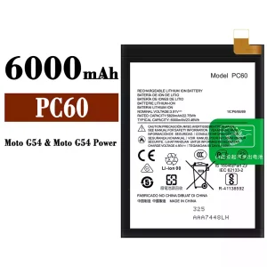 Originele accu PC60 voor Motorola Moto G54 / Moto G54 Power / Moto G24 Power