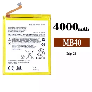 Originele accu MB40 voor Motorola Edge 20