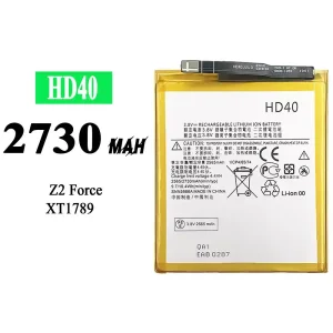 Originele accu HD40 voor Motorola Moto Z2 Force / Z Force Edition 2nd gen