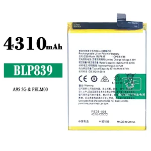 Originele accu BLP839 voor OPPO A95 5G / A94 5G / Reno 5Z 5G / Reno 6Z