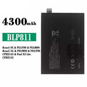 Originele accu BLP811 voor OPPO Reno 4 SE / Reno 5 5G / Find X3 Lite