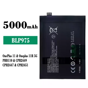 Originele accu BLP975 voor OnePlus 11 / Oneplus 11R 5G