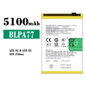 Originele accu BLPA77 voor OPPO A3X 4G 5G